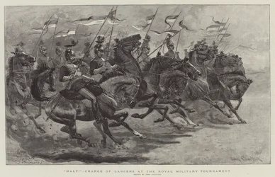 Halt !, Charge of Lancers no Royal Military Tournament