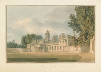 Bedfordshire - Abadia de Woburn, 1824