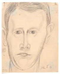 Autorretrato um rosto