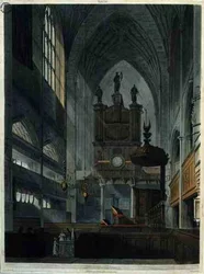 Interior da Abadia, de 