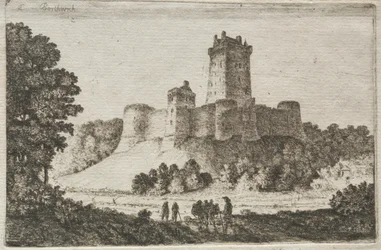 Castelo de Borthwick do leste.
