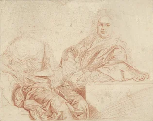 Retrato de Grinling Gibbons e sua esposa