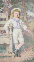 Rapaz com um arco