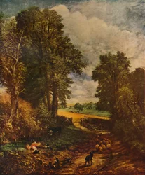 "The Cornfield", 1826, 1932. Artistas: John Constable, Solomon Charles Kaines Smith.