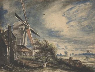Um moinho perto de Colchester, 1833.