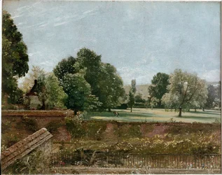 Uma Vista em Salisbury, da Biblioteca da Archdeacon Fisher