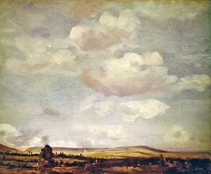 Uma Vista em Kent (óleo sobre tela)