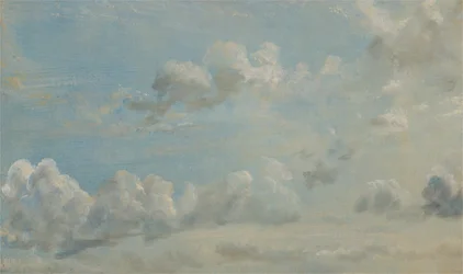 Estudo de nuvens, 1822