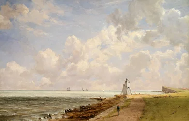 Farol de Harwich (óleo sobre tela)
