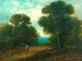 Paisagem, perto, norwich