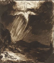 Estudo do sonho de Jacob, depois de Aert de Gelder