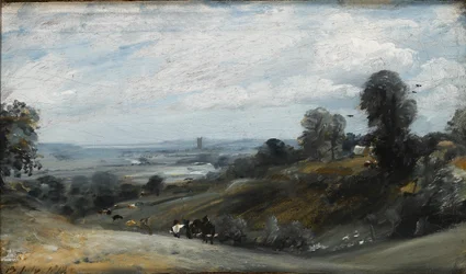 O Vale de Dedham de Langham, 1812