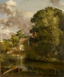 Casa de Willy Lott do Stour The Valley Farm, c1816-1818