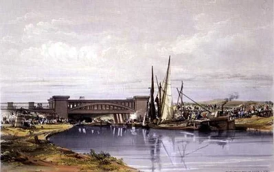 Ponte Ferroviária sobre o Canal do Regente