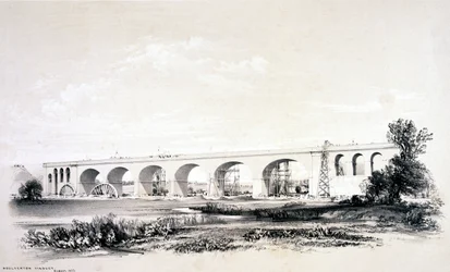 Viaduto de Wolverton, agosto de 1837