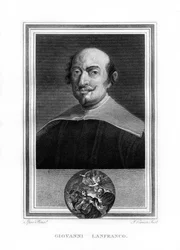 Giovanni Lanfranco, barroco italiano foi pintor, 1825.