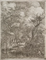 Parte de trás dos moinhos, c. 1812-1813.