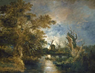 Moonlight on the Yare, c. 18161817.