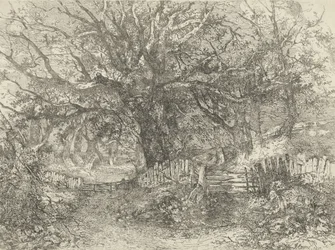 Cena da estrada, Trowse Hall, 1813