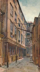 Edifícios dourados, costa, Westminster, Londres, c1880 1926
