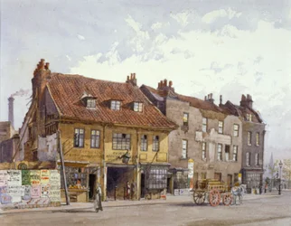 Lambeth Bridge Road, Lambeth, Londres, c1874