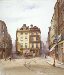 Wych Street e Holywell Street, Westminster, Londres, 1881