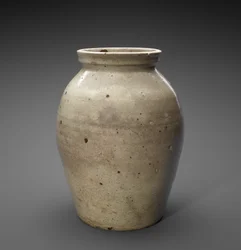 Jarro, c. 1850-1883 (cerâmica alcalinizada)