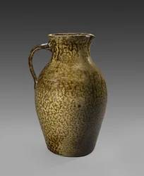 Jarro, c. 1850-1883 (grés vitrificado alcalino)