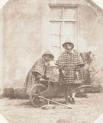 Elinor e Lucy Llewelyn, 1853-56.