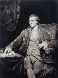 Retrato do Duque de Leinster (1722-73) (litho)