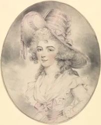 Retrato de uma Senhora, Virado para a esquerda