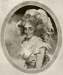 Sarah Siddons, gravada por Peltro W. Tomkins, de "The Print-Collector&39;s Handbook", de Alfred Whitman, publicado por George Bell und Sons, 1901