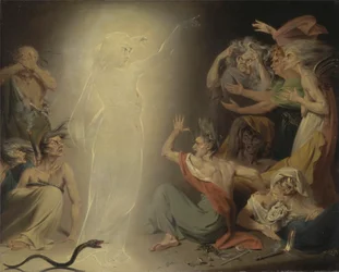 O Fantasma da Clytemnestra Despertando as Fúrias