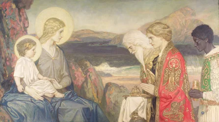 Os Três Reis Magos, 1915 (têmpera sobre tela)