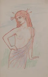 Sem título [Figura feminina] (lápis)