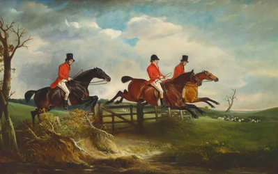 O escudeiro "com o Quorn, 1827