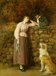Effie Deans, de "O Coração de Midlothian", de Sir Walter Scott, 1877