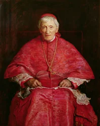 Retrato do Cardeal Newman (1801-90)