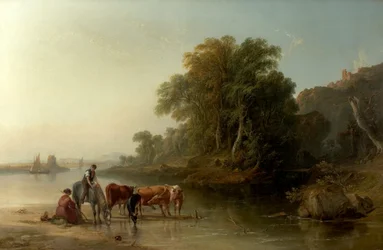 O lugar de rega, 1840