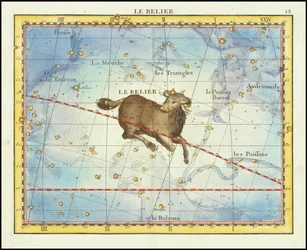 1776 - John Flamsteed - Le Belier (Aries)