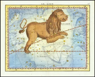 1776 - John Flamsteed - O Leão (Leo)