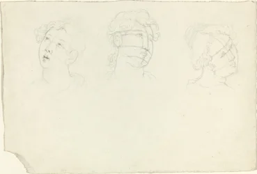 Cabeça de Maria Madalena e Dois Santos (?)