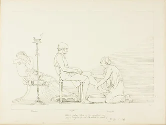Ulisses, Penélope e Euricleia