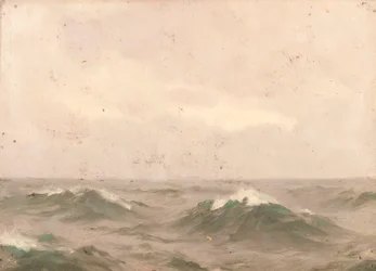 Paisagem marítima, c.1900 (óleo sobre tela)