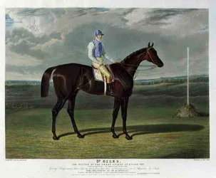 "St. Giles", o vencedor do Derby Stakes na Epsom