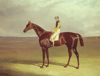 Sr. M. Stanley Crutch em Newmarket Heath, 1833