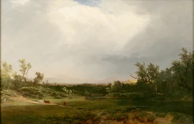 Aproximando-se do chuveiro, 1859