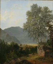 Na costa de Narragansett, 1864