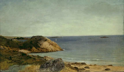 Costa Rochosa, c.1860 (óleo sobre tela)