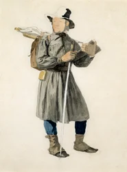 Artista de pé
